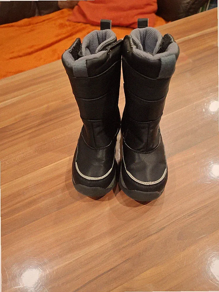 Lands End Schneestiefel Schwarz Gr. 28