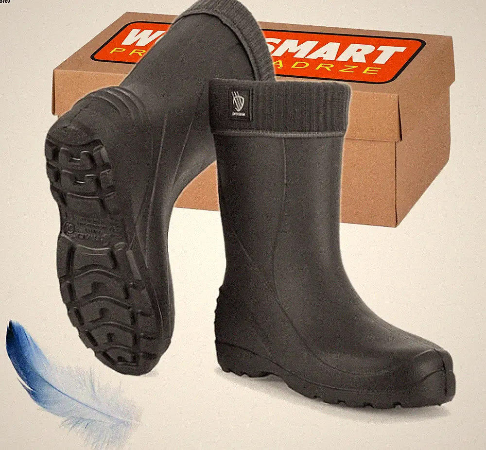 LARIS Damen-Gummistiefel aus leichtem EVA-Schaum, schwarz, Größe 41, PROCERA