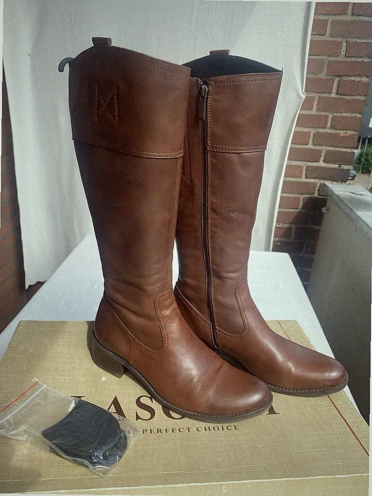 Lasocki Leder Boots Stiefel Gr. 40 Braun Winter NEU & UNGETRAGEN