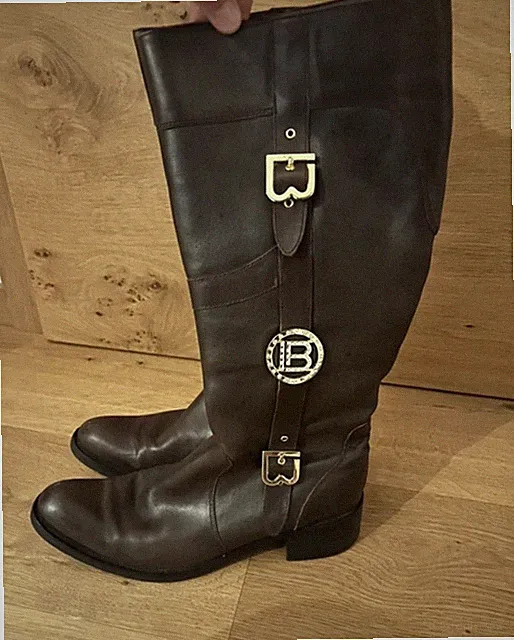Laura Biagiotti Damenstiefel 39/40 Designerschuhe Luxusware Markenschuhe