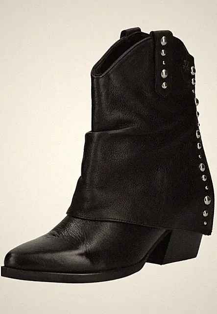 Lazamani Stiefelette Echtleder Kein Verschluss NEU - A-Ware