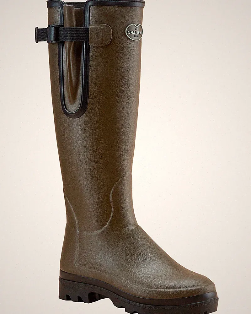 Le Chameau Damen Gummistiefel Vierzonord Naturkatuschuk Gummistiefel Damen NEU