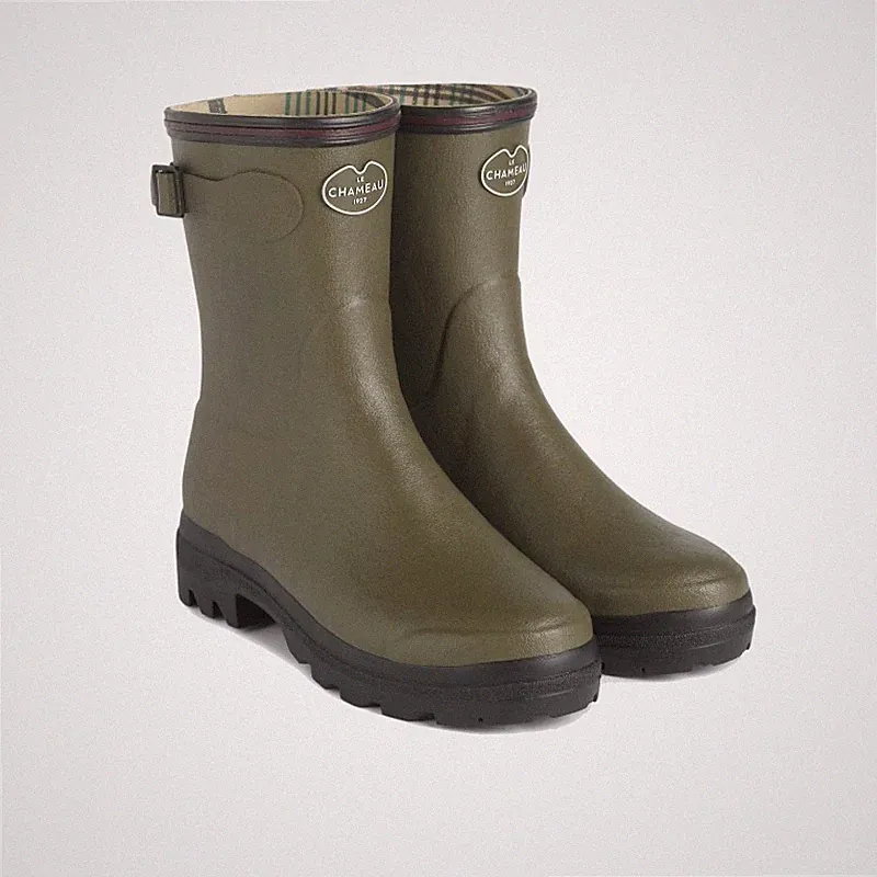 Le Chameau Giverny Low Gummistiefel für Damen, grün, 39