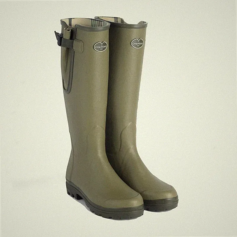 Le Chameau Gummistiefel Vierzon für Damen in grün, Größe 42