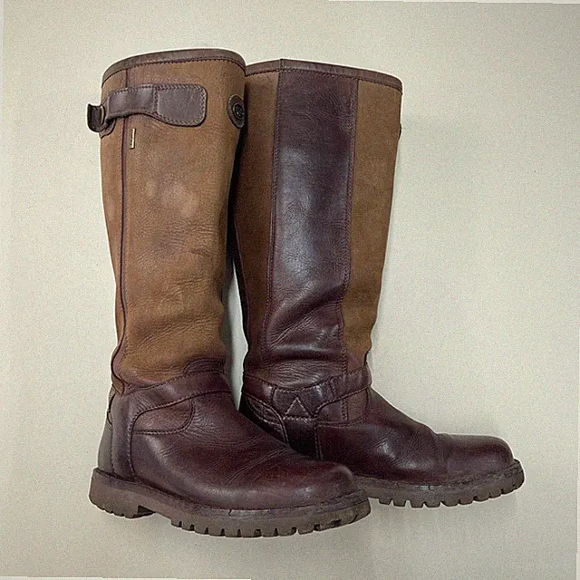 Le Chameau Jameson Stiefel Damen UK 6 EU 39 Braun Leder Gore-Tex Country