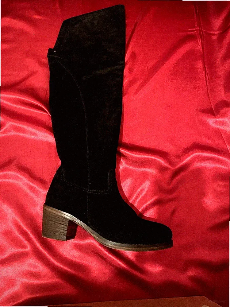 Leder Stiefel 39 El Campero Made in Italy Wildleder Sexy Overknee Boots 🎩