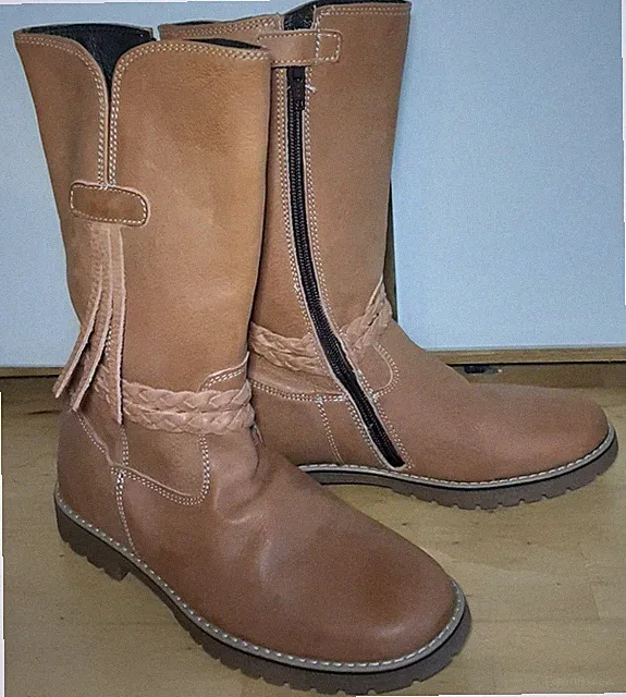 Lederstiefel Gr.35 elegant