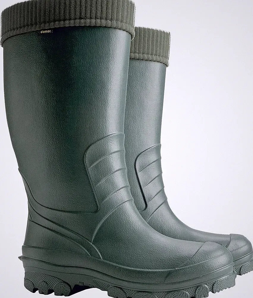 leichte EVA Gummistiefel Regenstiefel gefüttert UNIVERSAL