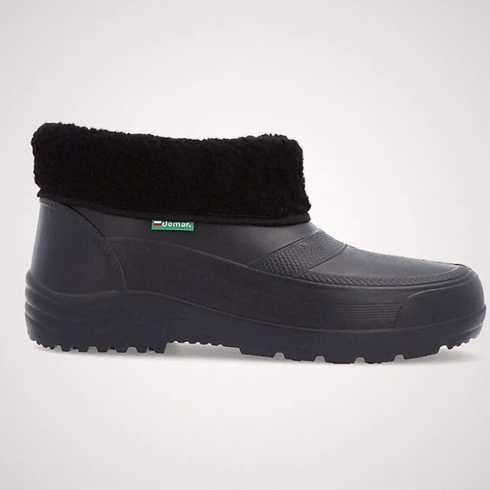 leichte Eva Gummistiefeletten gefüttert BBL 42, schwarz