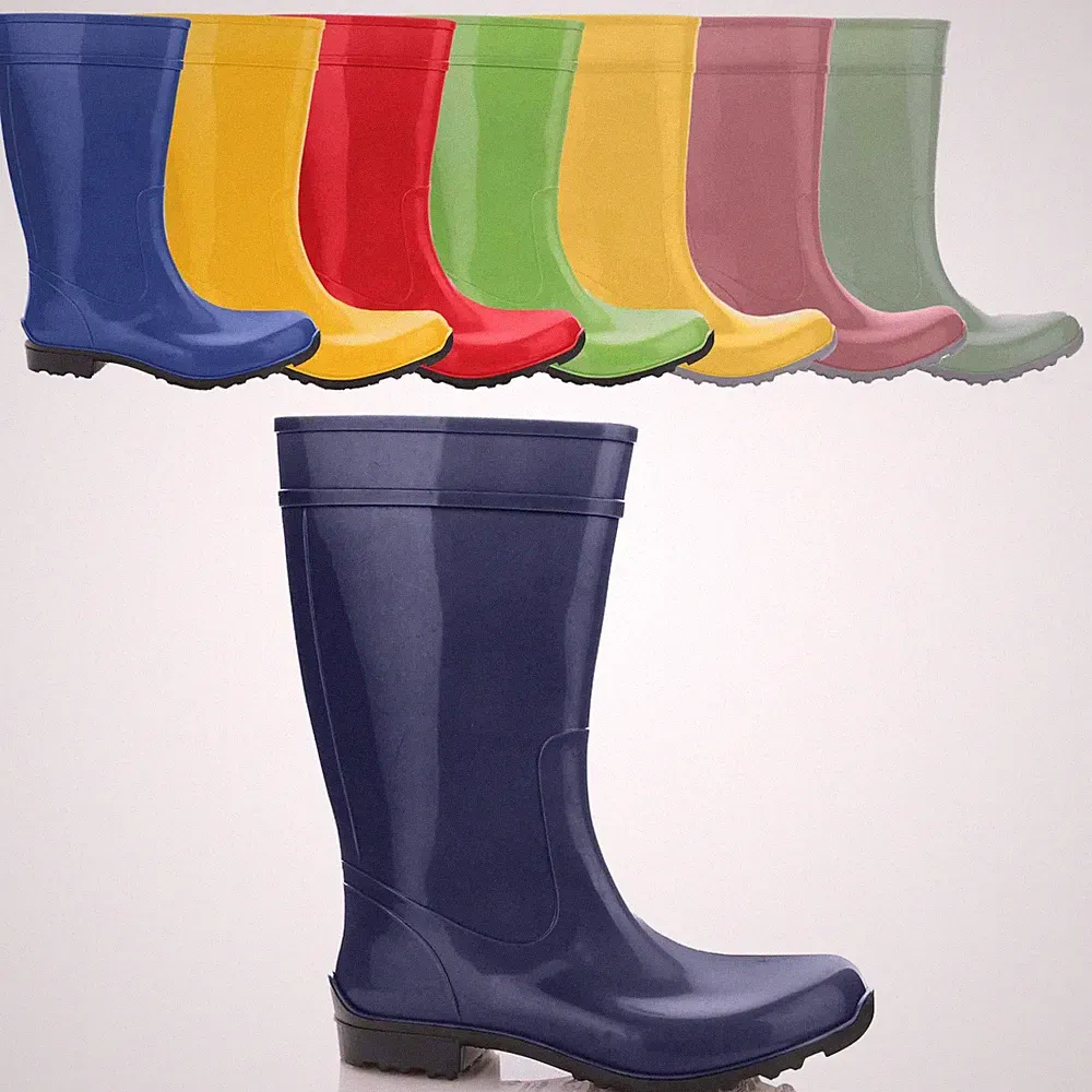 LEMIGO Damen Mädchen Gummistiefel Regenstiefel in vielen Farben ILSE