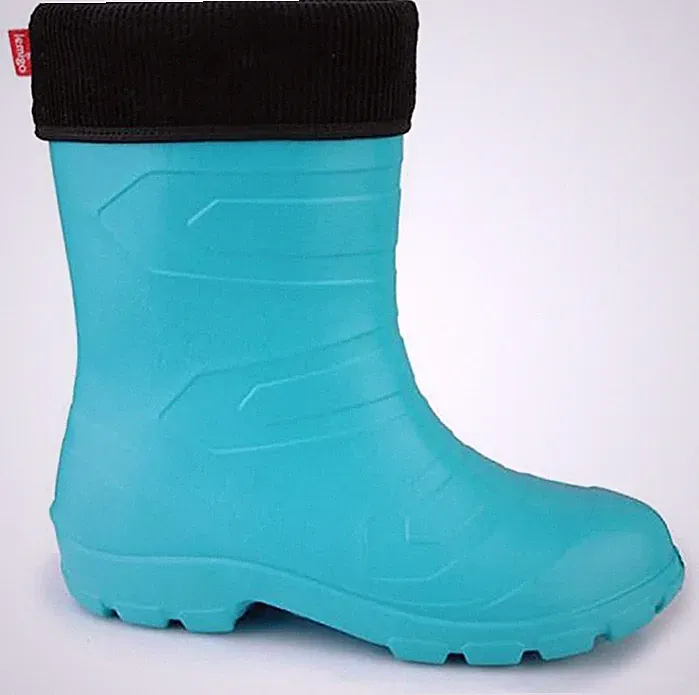 LEMIGO gefütterte Gummistiefel leichte Eva Aspen Winterstiefel