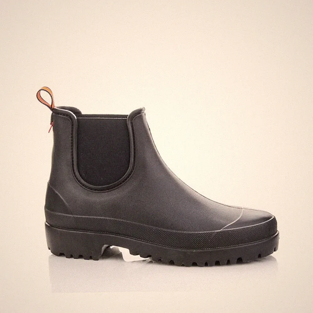 Lemigo Gummistiefel Boots Gummistiefeletten leichte Chelsea Herren Damen -30°C