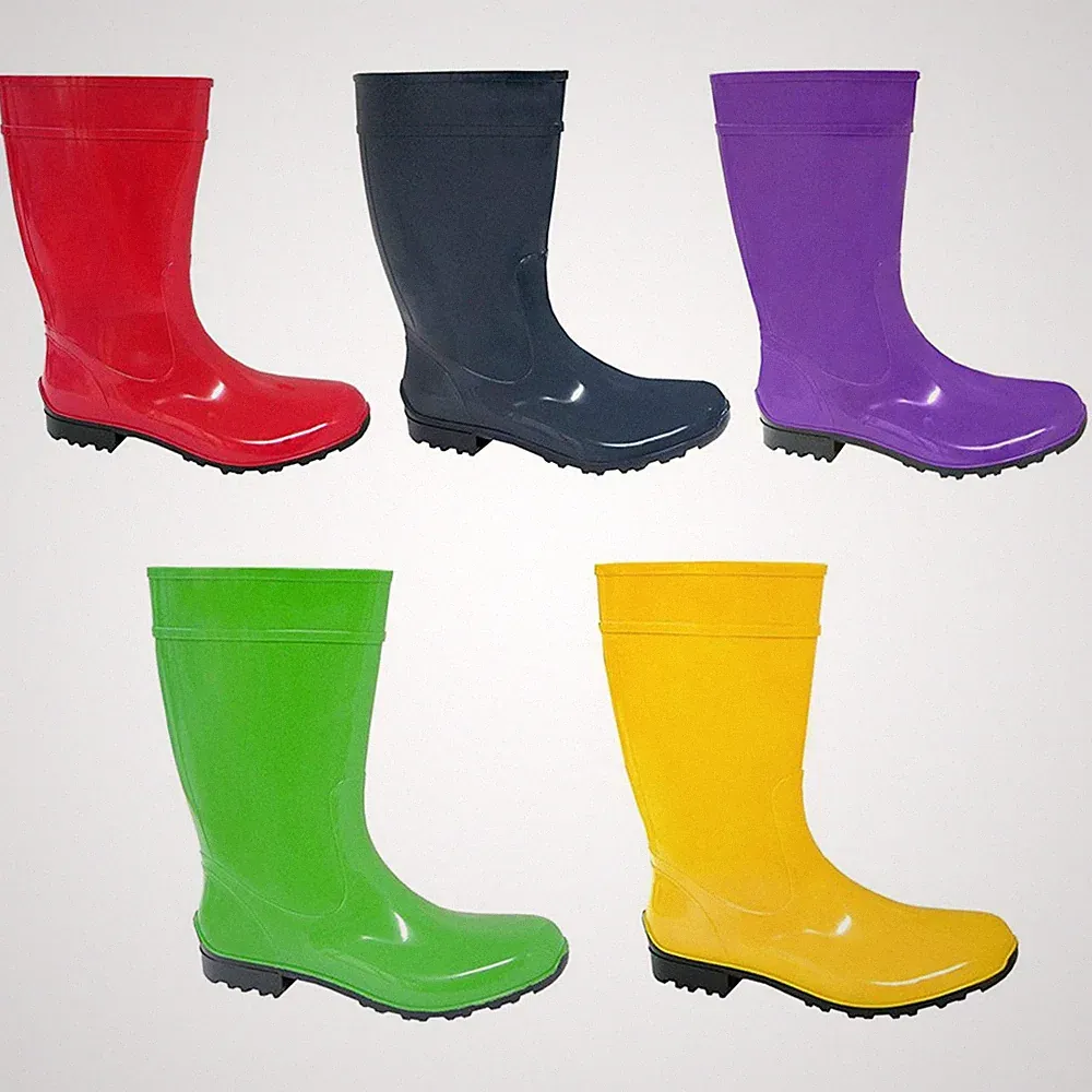 Lemigo Ilse Damen Gummistiefel Gummistiefeletten Regenstiefel Regenstiefeletten