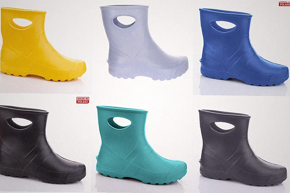 LEMIGO leichte EVA Gummistiefel "Garden" mit Filzeinlage Garten
