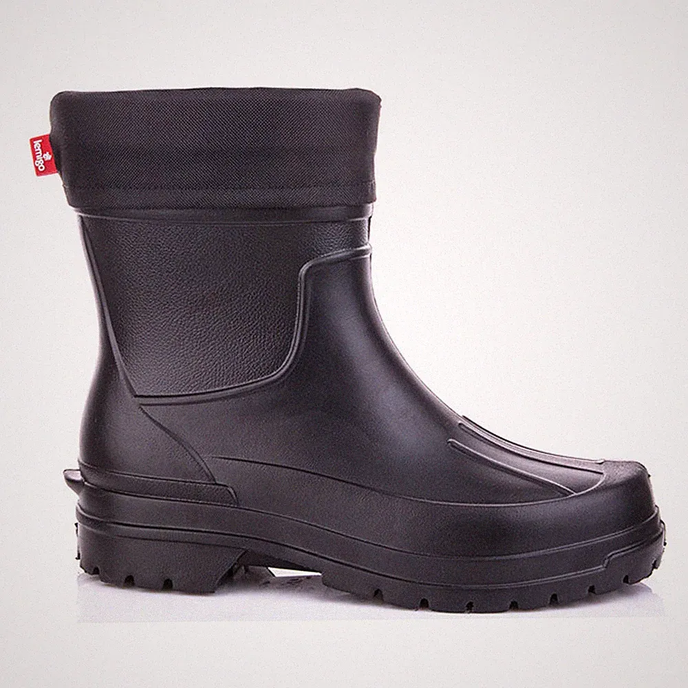 LEMIGO leichte EVA Gummistiefel gefüttert kurz Thermostiefel DENVER 765