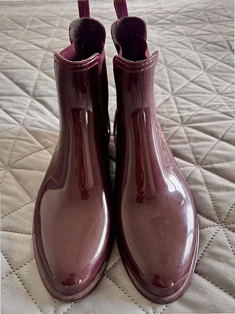 Lemon Jelly Damen Chelsea Boots Gummistiefel / Damenschuhe in rot Gr. 40