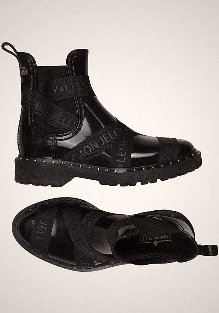 LEMON JELLY Stiefelette Damen Ankle Boots Booties Gr. EU 37 Schwarz #rnt2ndy