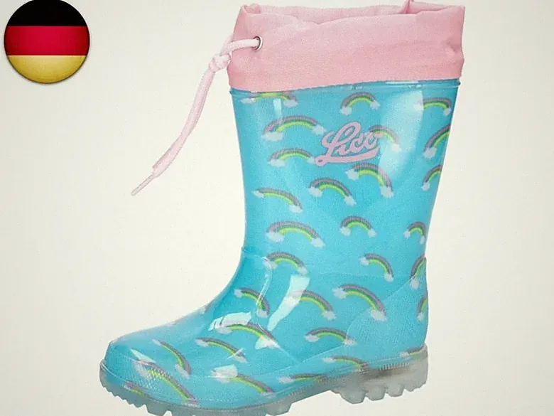 Lico Jungen Powerlight W Blinky Gummistiefel