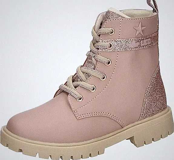 Mesh Glitzerstiefel