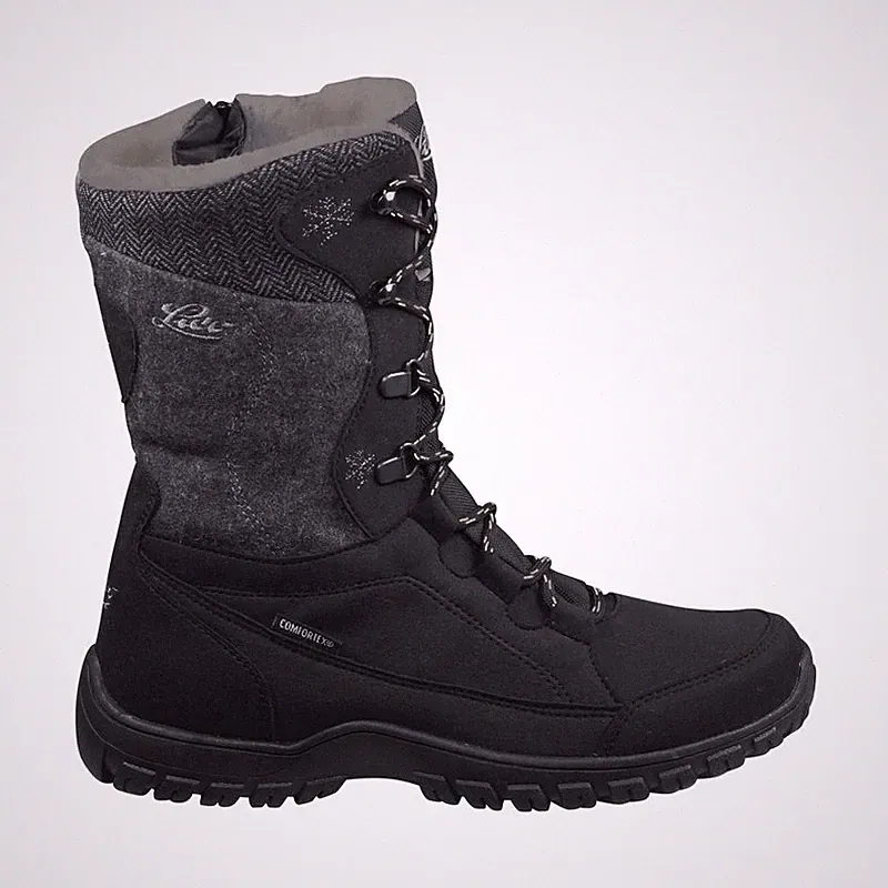 Lico MAIKE Winterstiefel Schneeboot Stiefel Boot schwarz 710161