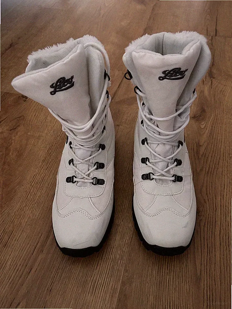 LICO Winterstiefel Winterboots Snowboots Damen Modell Saskia weiß Größe 39