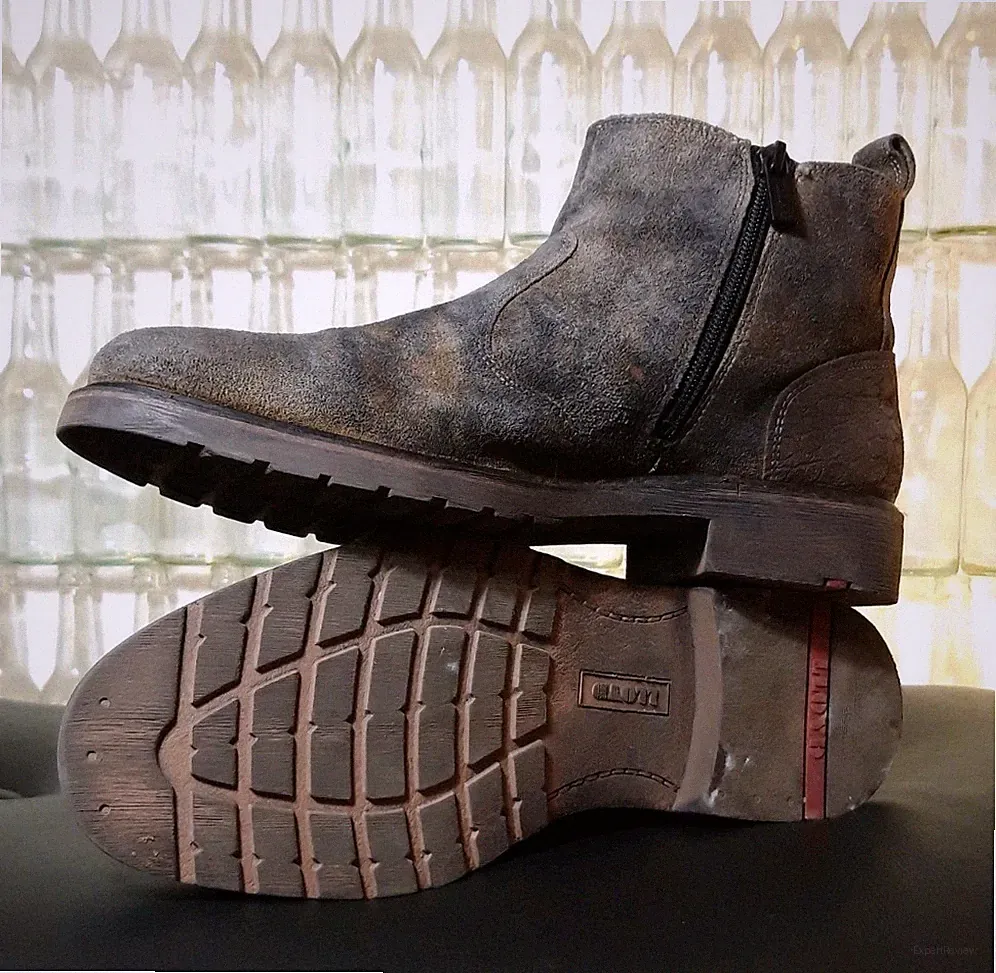Lloyd Wildleder Chelsea Boots / Stiefeletten / Cigar-Espresso / Größe 40