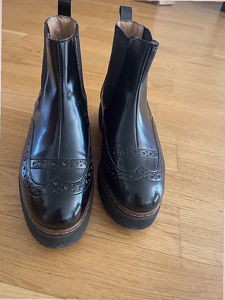 LOVE MOSCHINO Chelsea-Boots Damen Stiefeletten, Gr.38