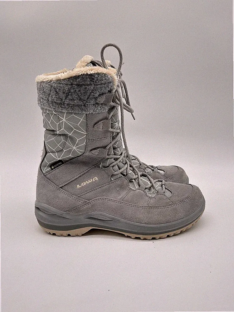 Lowa Barina III GTX Damen Schneestiefel Grau EUR 37,5