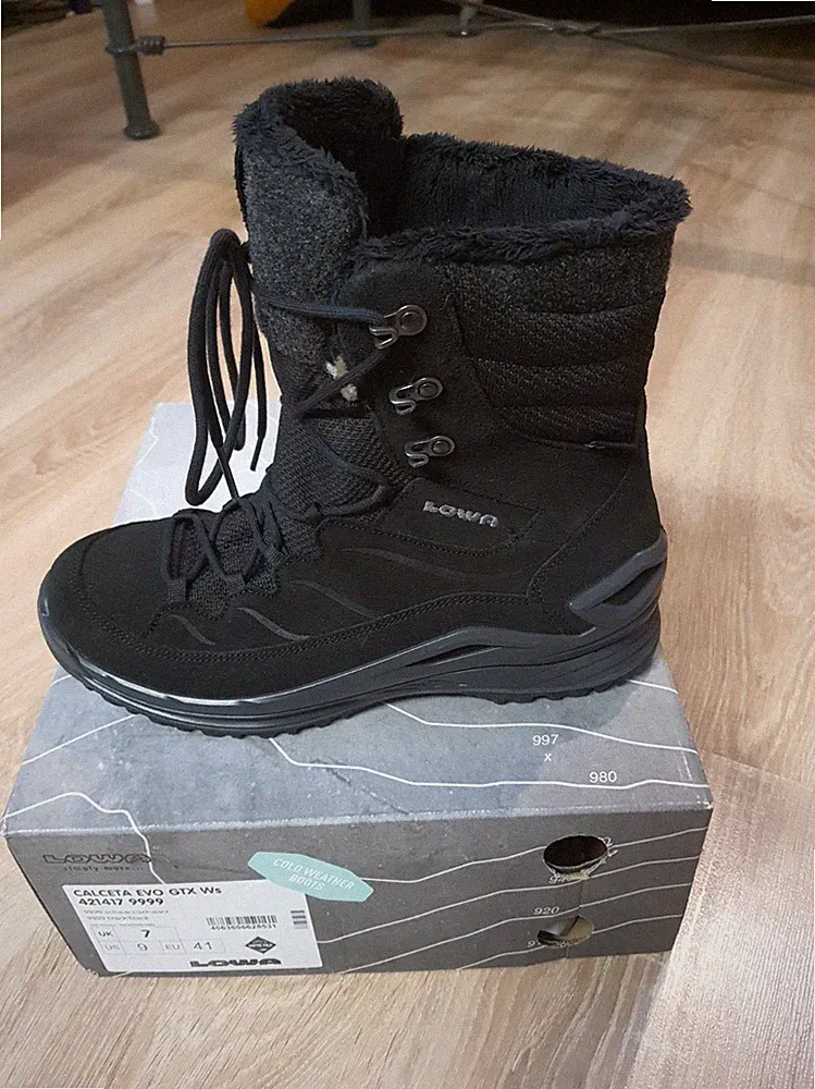 Lowa Calceta EVO GTX Ws Damen Winterstiefel schwarz Gr.37,5 - Neu + OVP- 179,95€