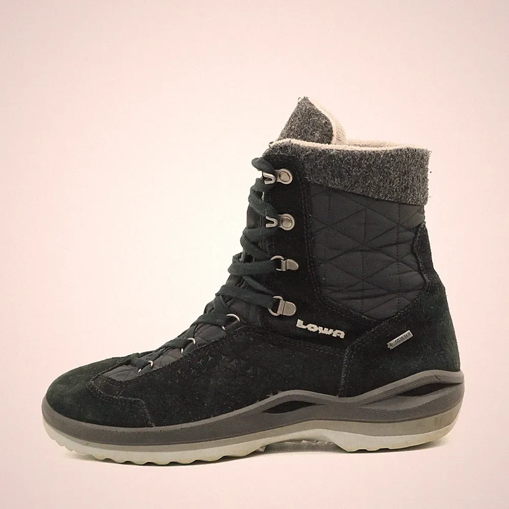 LOWA Damen Calceta II GTX® WS Stiefel Schwarz GTX Winterstiefel EU 39.5
