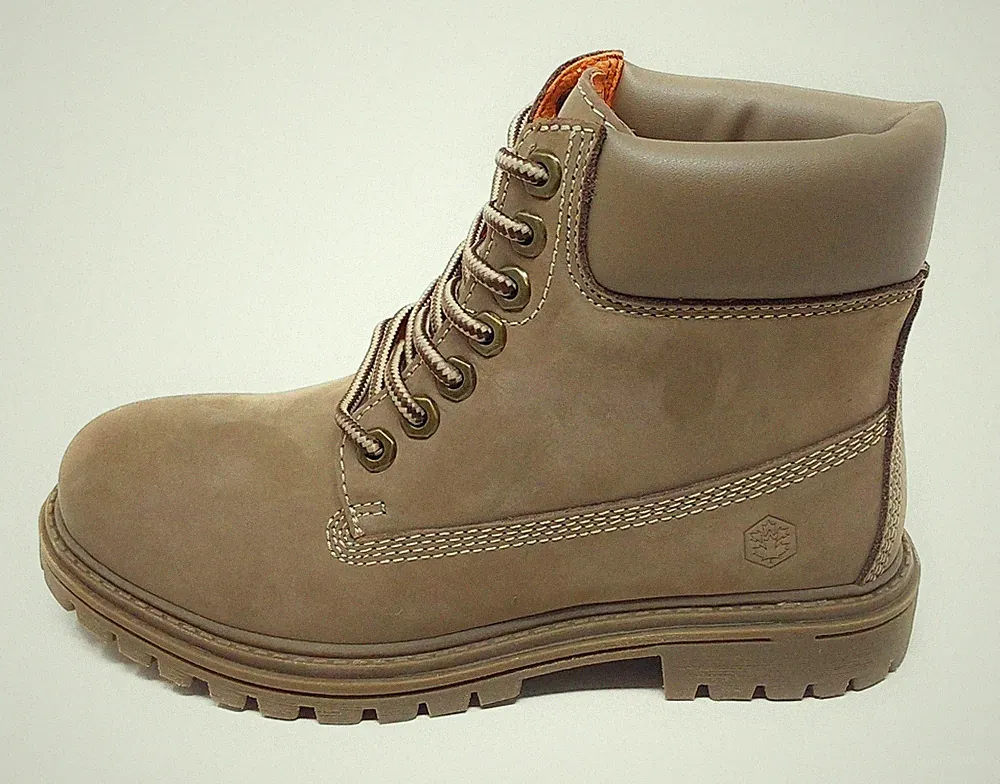 Lumberjack Ankle Boot River Amphibio Damen Stiefel Taupegrau