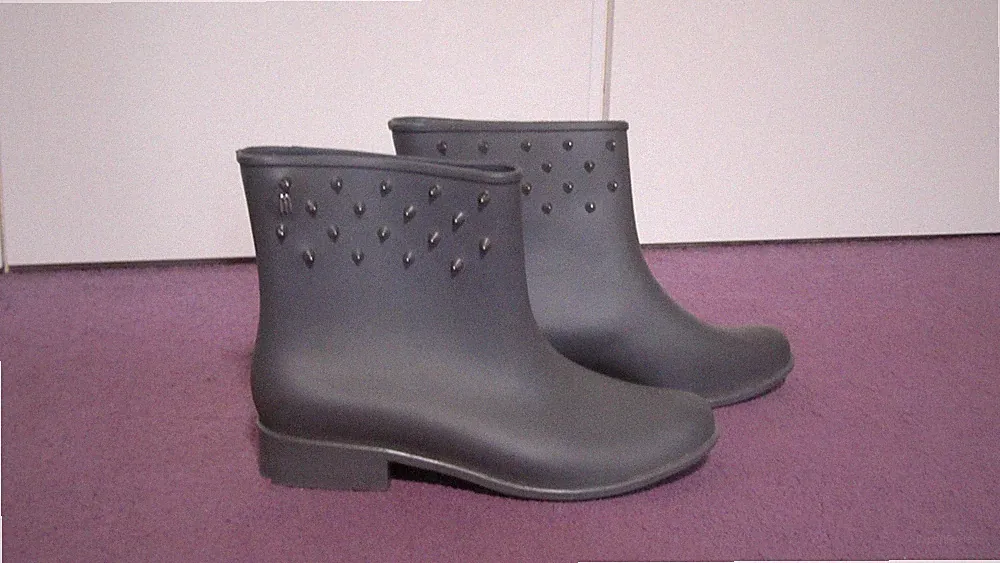 ❤️ LUXUS edle Gummistiefel Melissa Moon Dust Spike 40= 39 / 39,5 NP150€ TOP ❤️