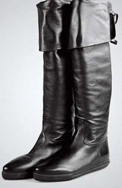 LUXUS MIU MIU by PRADA STIEFEL 5W9283 SCHWARZ LEDER NEU 40 40,5 UK 7