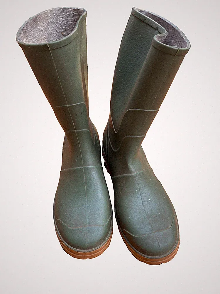 Ma-cri Gummistiefel Stiefel Gartenstiefel Boots Regenstiefel kurz 40 grün oliv