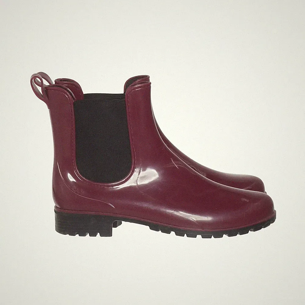 Made in italy, Kurze Gummistiefel, Größe: 41, Lila, Leder, Damen #hGB