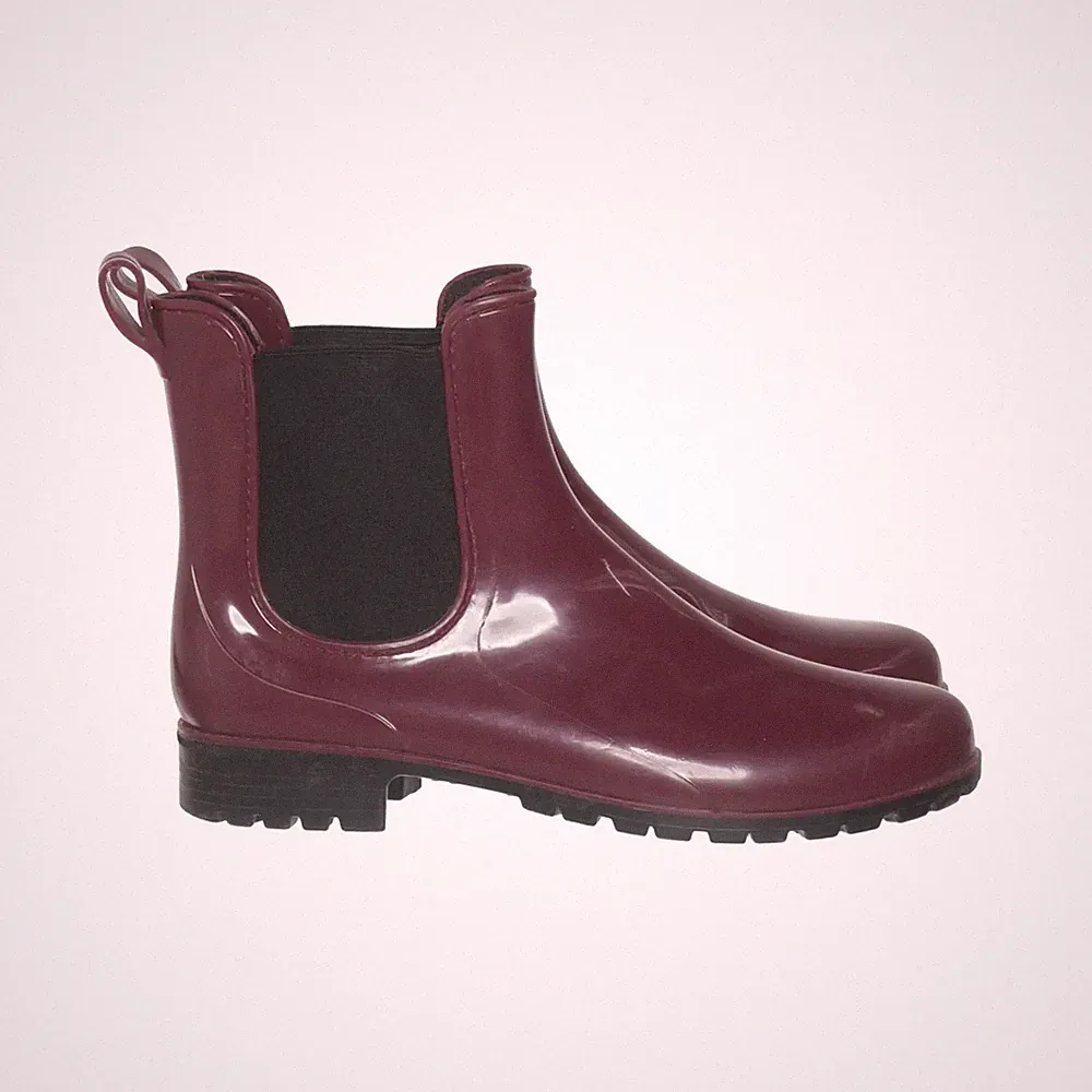 Made in italy, Kurze Gummistiefel, Größe: 41, Lila, Leder, Damen #hGB