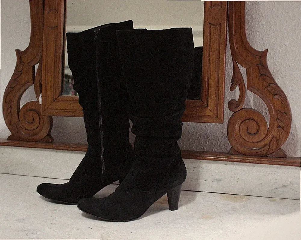 MADELEINE modischer Langschaft Stiefel Gr.40 made in Italy NP 279 € TOP