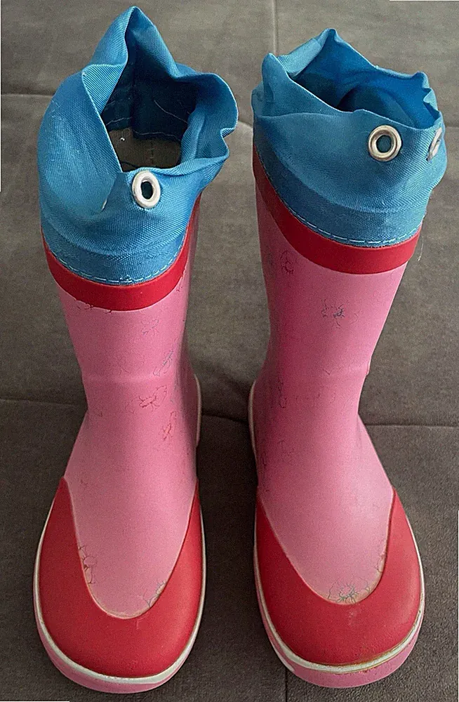 Mädchen Gummistiefel Biene Maja Aufdruck Wasserdicht Anti-Rutsch EU 25