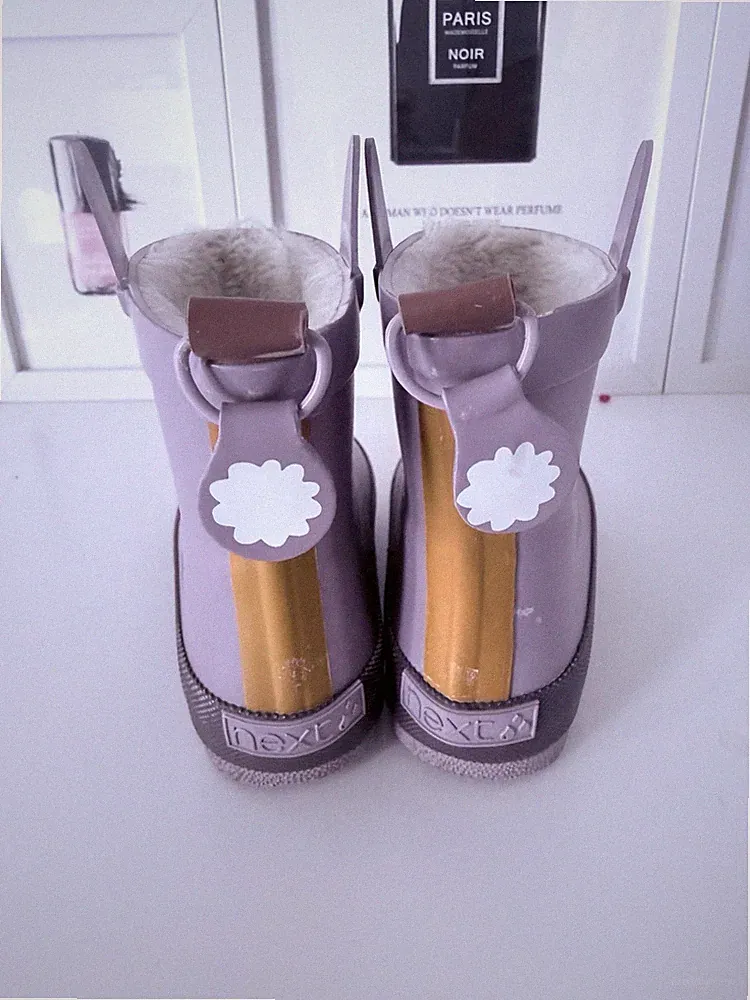 Mädchen Gummistiefel Lila Warm Gr. 24 Top Zustand Neuwertig Kinderstiefel