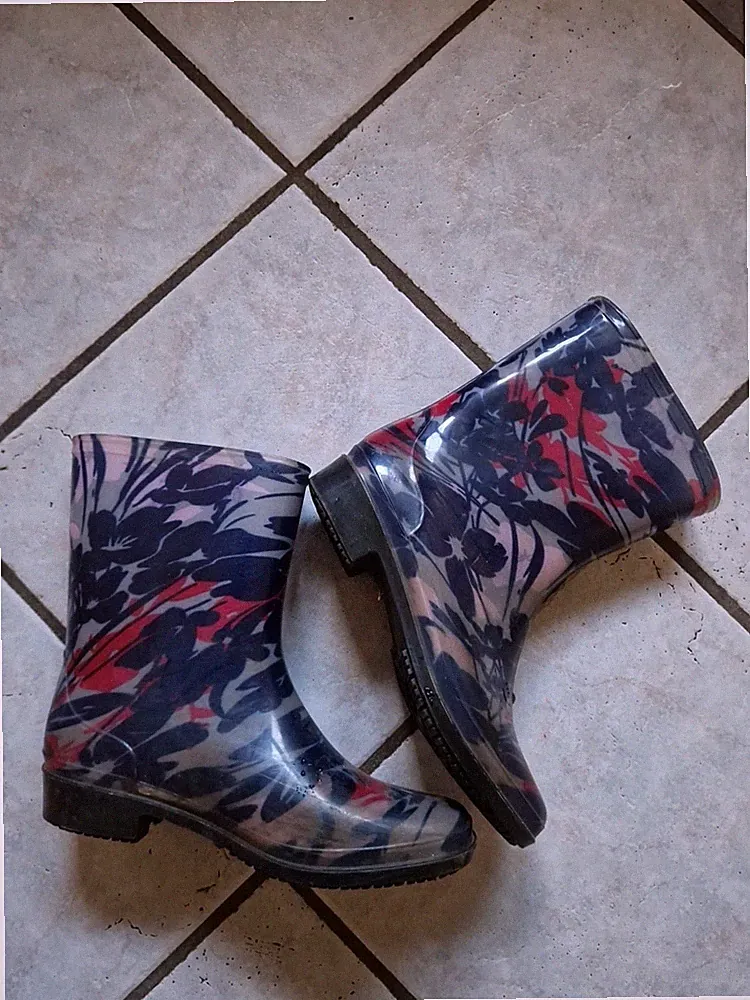 Mädchen Regen Matsch Stiefel Gummistiefel Größe 36 Mit Absatz