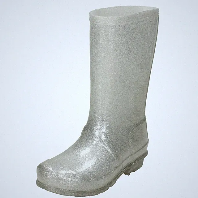 Mädchen Spot On Glitzer Gummistiefel, Gummistiefel Stiefel X1253 #C