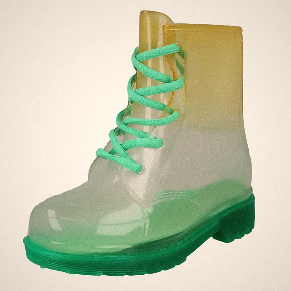 Transparent Gummistiefel