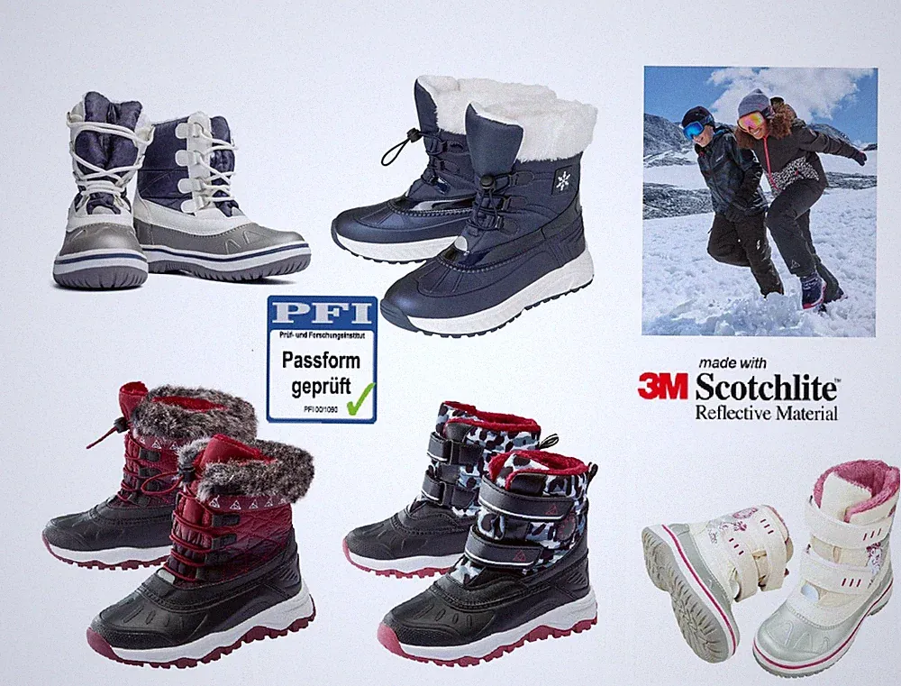 Mädchen Stiefel Winterschuhe Warmfutter Winterstiefel Winterboot Schneestiefel