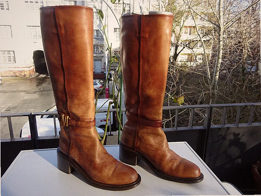 MAGNANNI Genevieve Rider Dam Premium Schuhe Reiterstiefel Leder Italy Gr.37 TOP