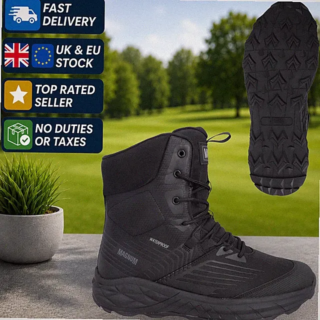 Magnum Geo Storm 8 Stiefel Herren Damen groß wasserdicht taktisch Wandern Arbeitsuniform