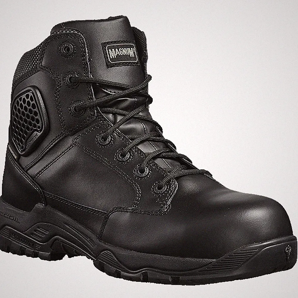 Magnum Strike Force 6 Side-Zip Waterproof S3 Safety Work Boots Men Ladies Full