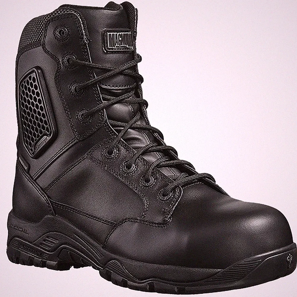 Magnum Strike Force 8 Side-Zip Waterproof Tall S3 Sicherheitsstiefel Herren Damen Arbeit