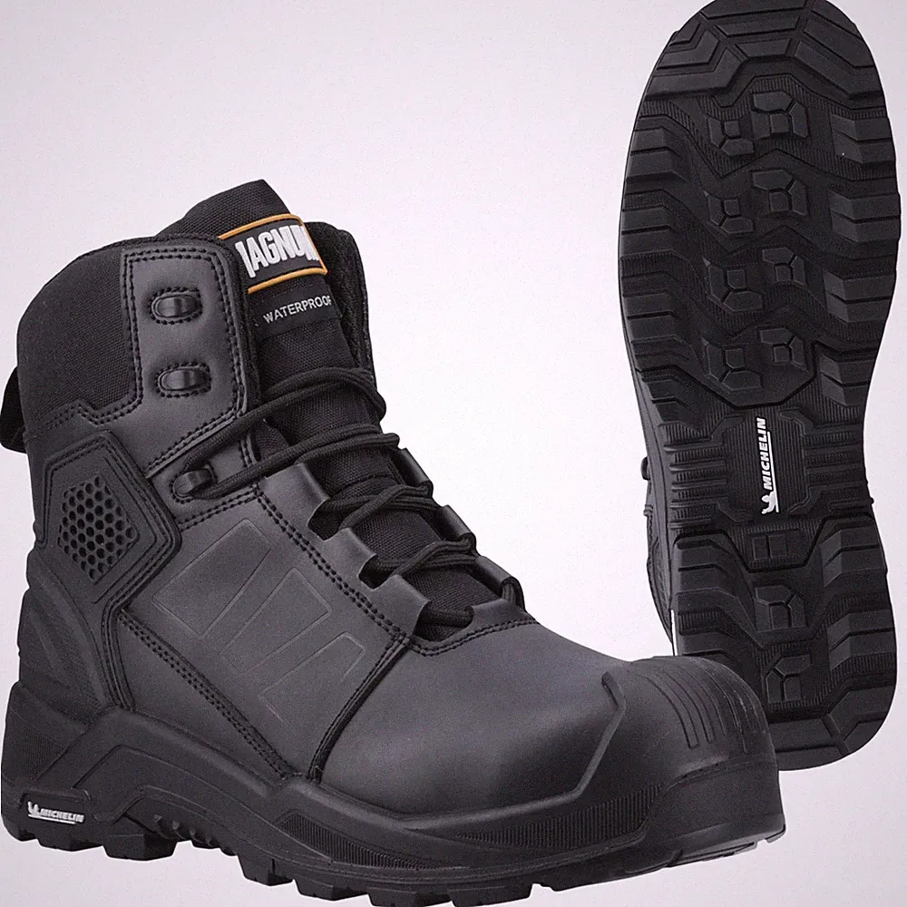 Magnum Unisex Storm Force 6 S7 Sicherheitsstiefel Herren Damen Arbeitsuniform wasserdicht