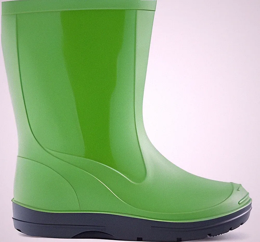 MAGROS Grüne Kinder Gummistiefel Wasserdicht Leicht PVC Regenstiefel Unisex Kids
