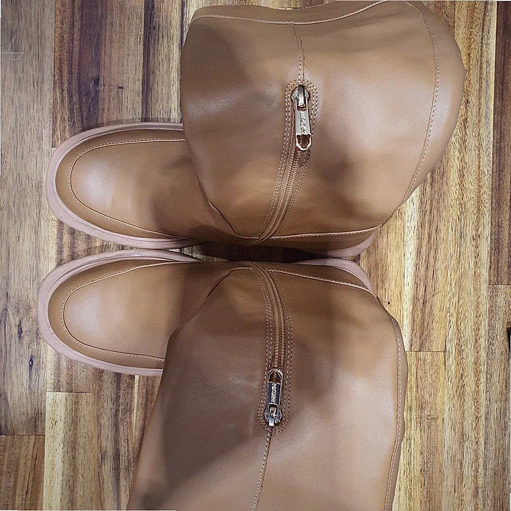 Marc Cain Leder Reiterstiefel Größe 39